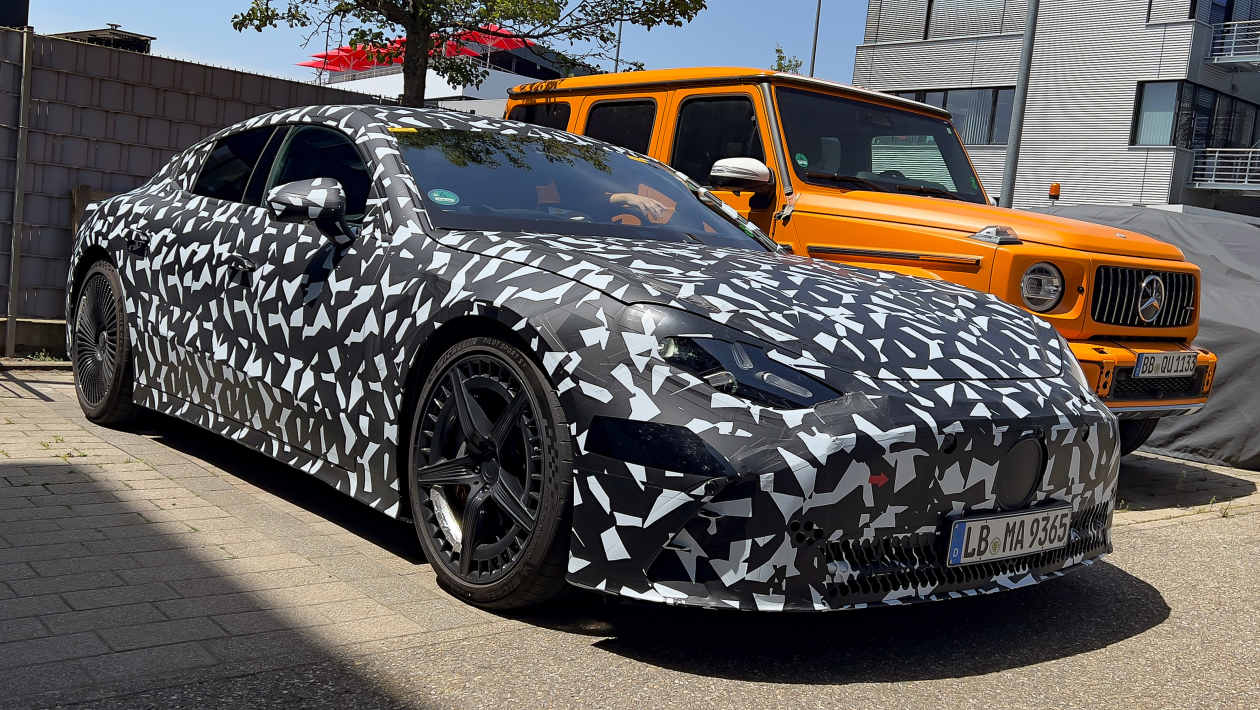 Mercedes-AMG GT four-door electric supersaloon - pictures | Auto Express